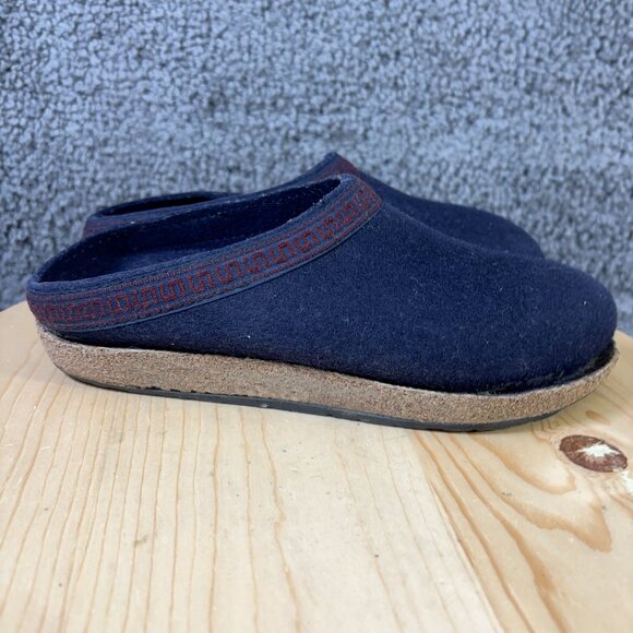 Stegmann Original 108 Wool Clog Womens Size 8.5 Blue Slip On Comfort Shoes - Picture 3 of 7